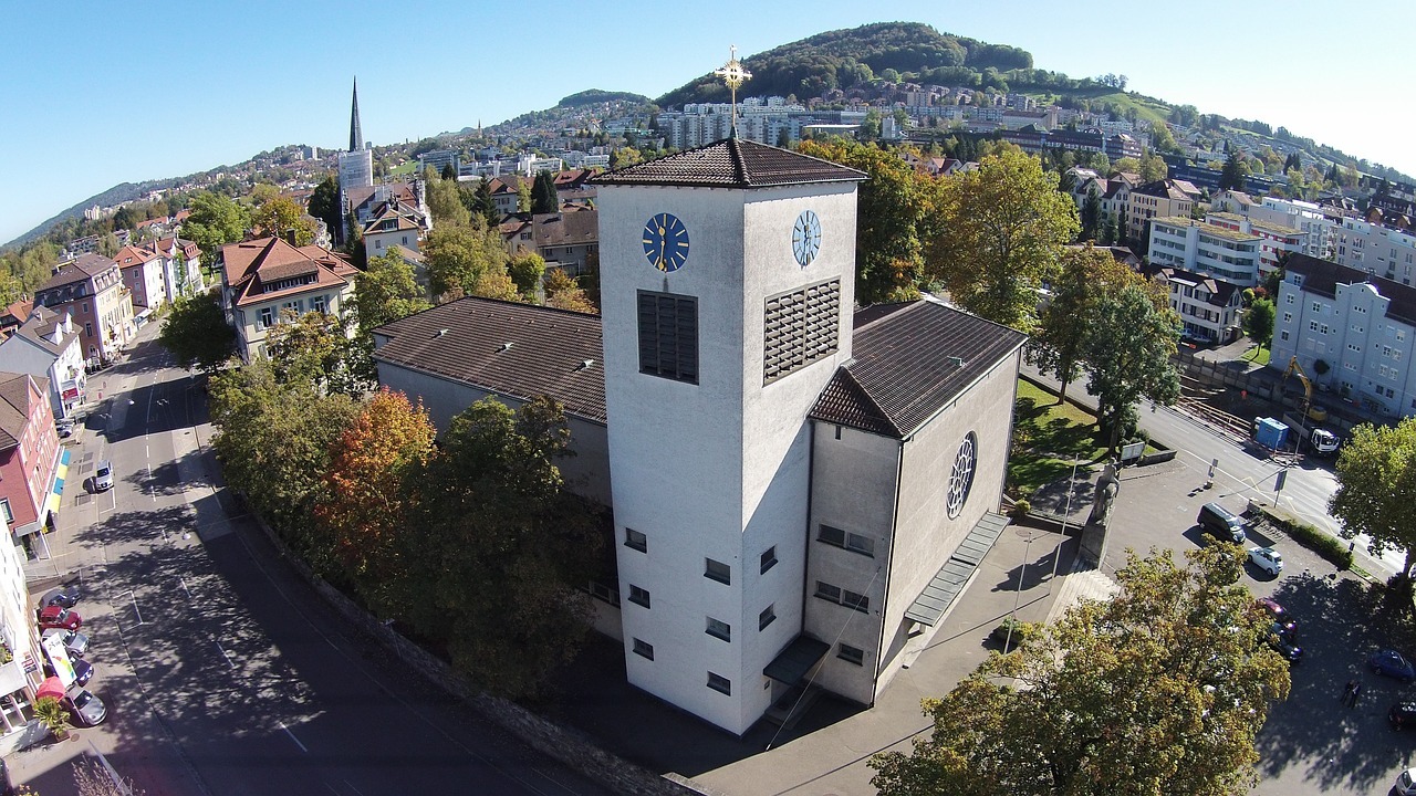 cross, church, st